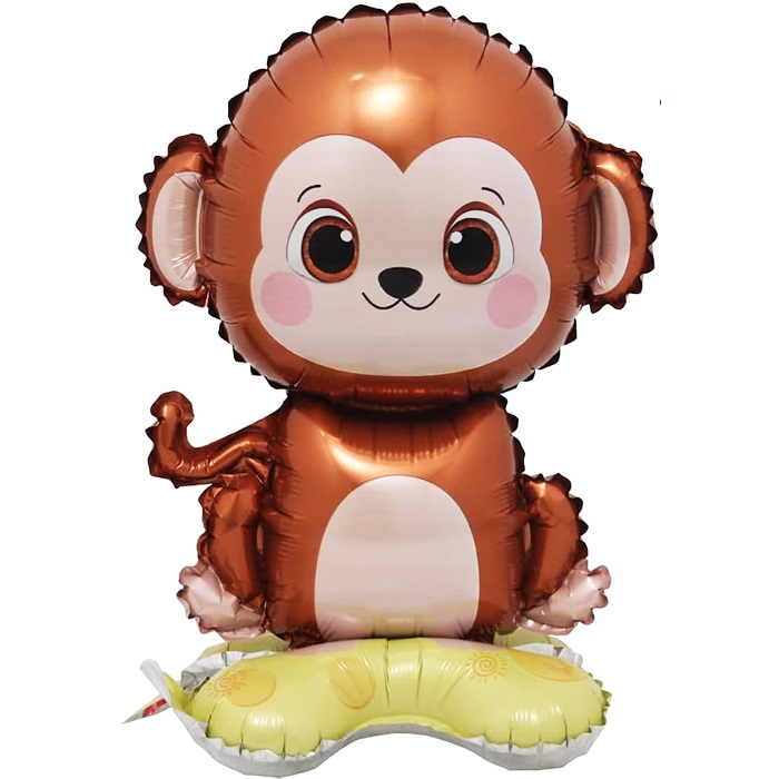 Ayaklı Maymun Folyo Balon