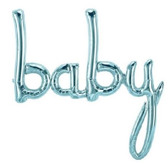 Baby Mavi Folyo Balon