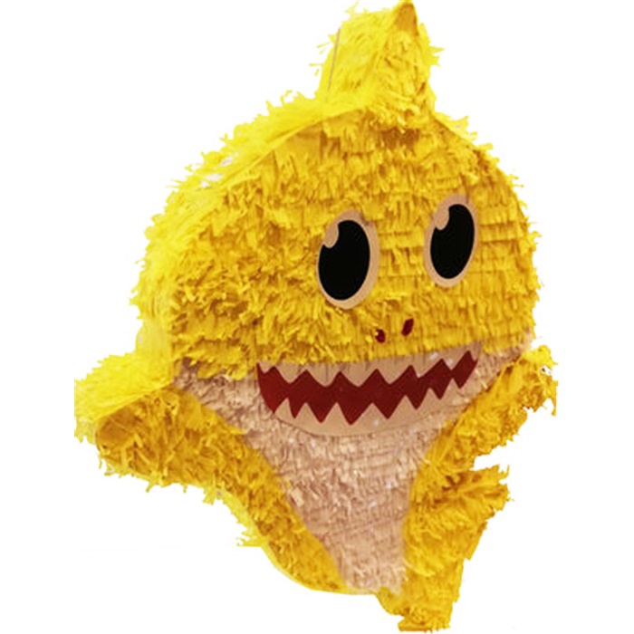 Sarı Renkli Baby Shark Pinyata