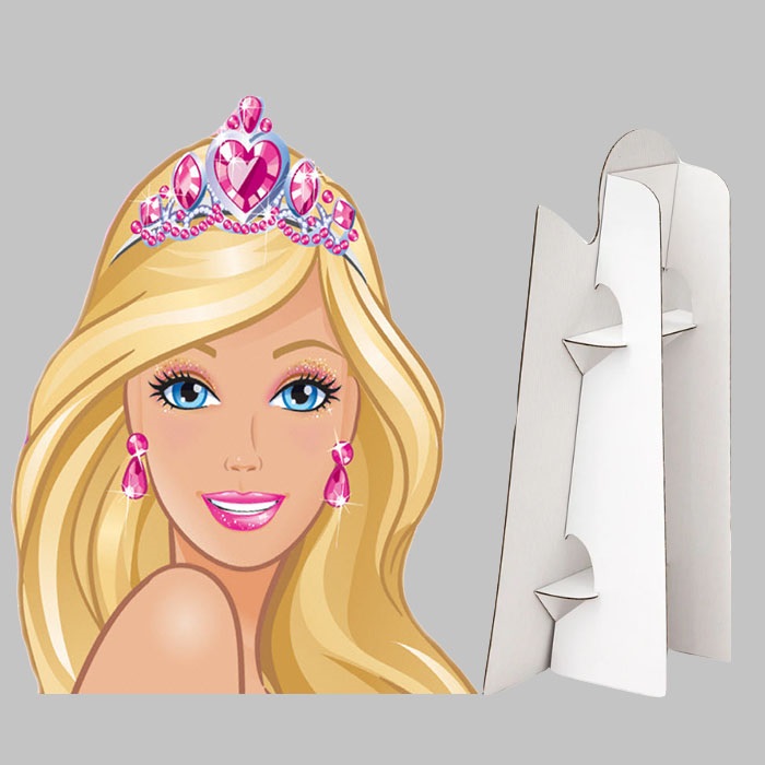 Barbie Figürlü Ayaklı Pano