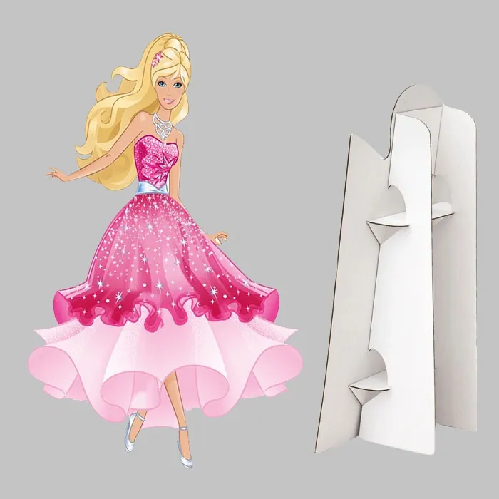 Barbie Figürlü Dekor Ayaklı Pano