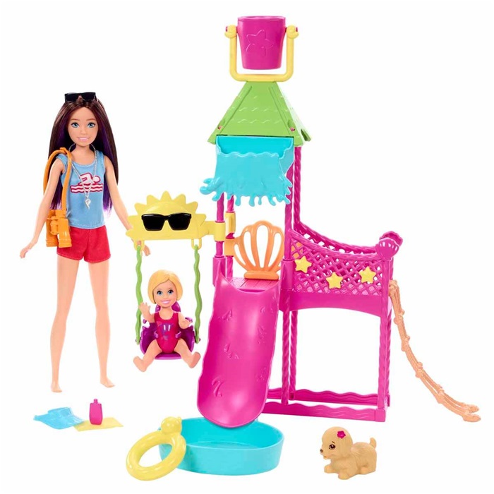 Barbie Skipper'ın Su Parkı Eğlencesi Oyun Seti