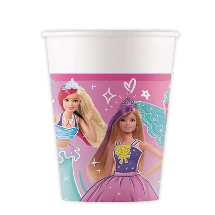 Barbie Temalı Bardak