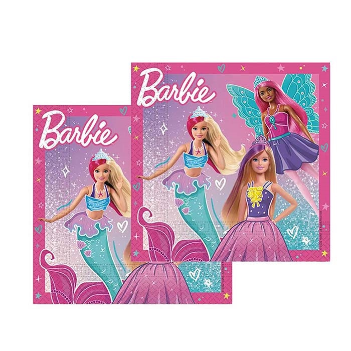 Barbie Temalı Peçete