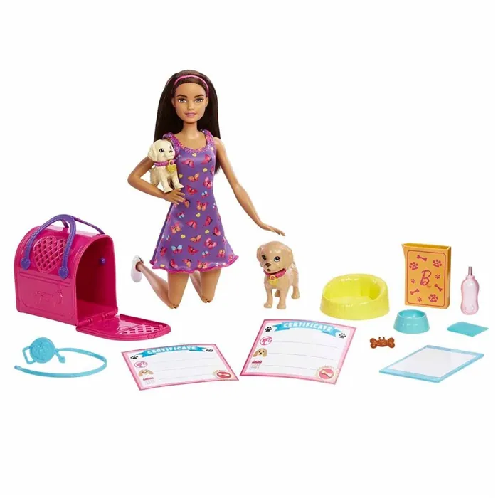 Barbie Ve Köpekçikleri Oyun Seti