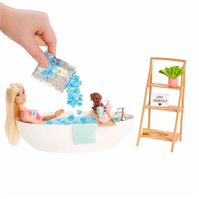 Barbie Wellness Barbie'nin Spa Günü Oyun Seti
