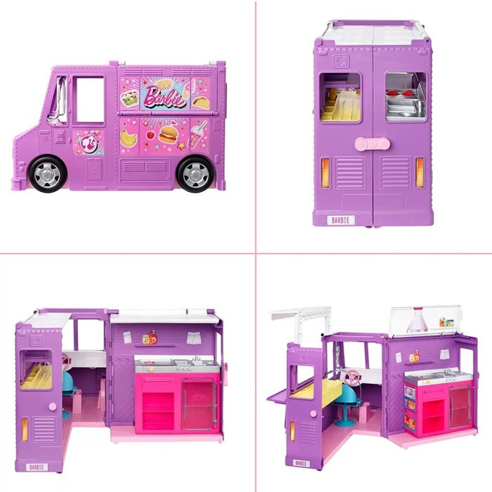 Barbie Yemek Arabası Oyuncak