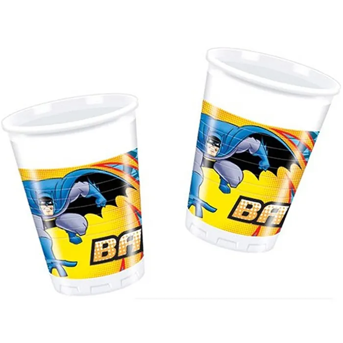 Batman Temalı Plastik Bardak