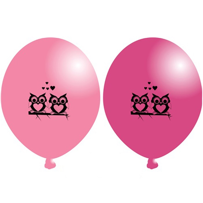 Baykuş Baskılı Balon