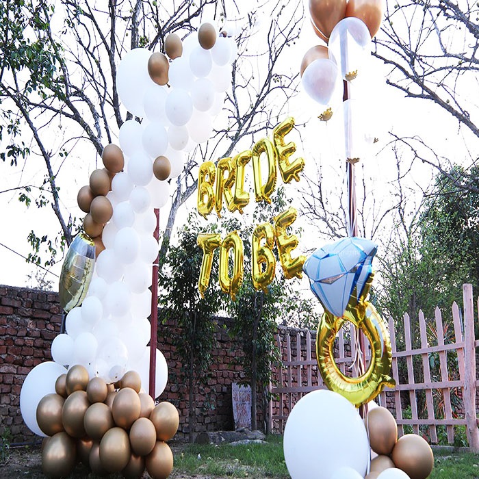 Bekarlığa Veda Partisi Bahçe Süsleme