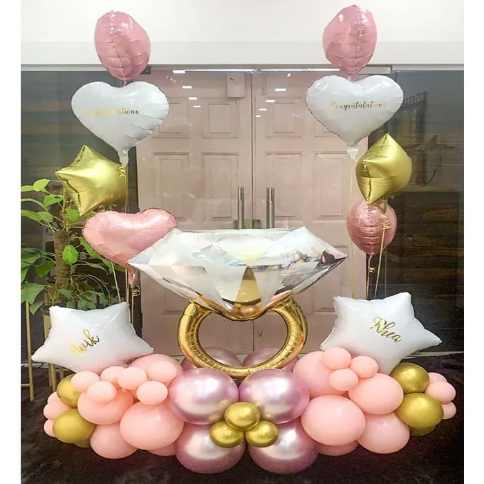 Bekarlığa Veda Partisi Fotoğraflık Balon Aranjmanı