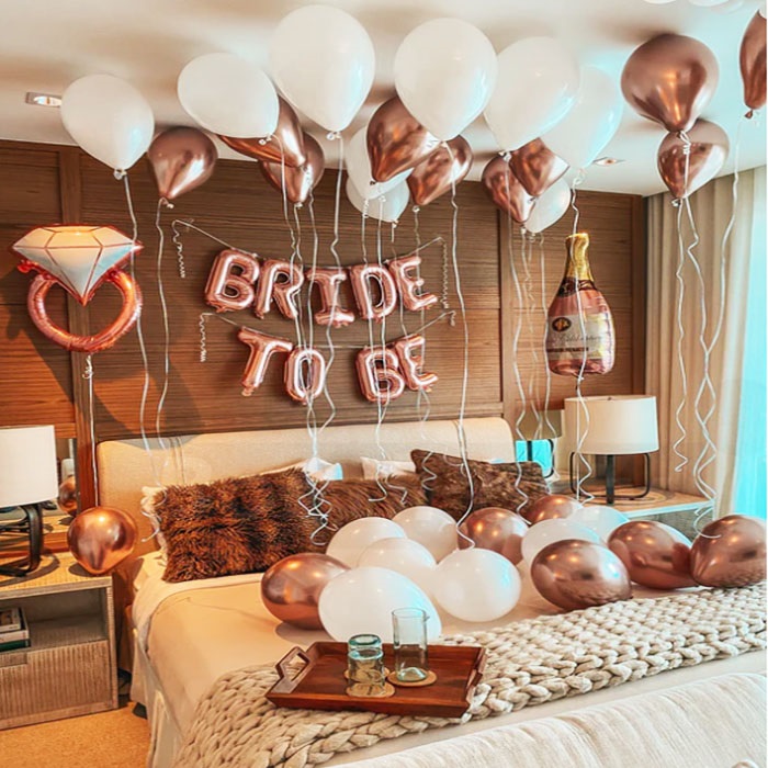 Bekarlığa Veda Partisi Otel Odası Süsleme