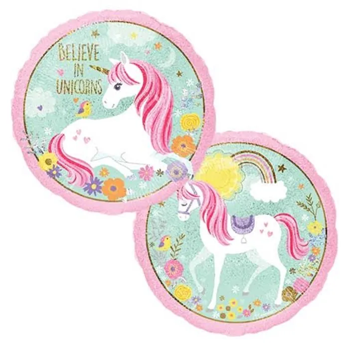 Unicorn Çift Baskılı Folyo Balon