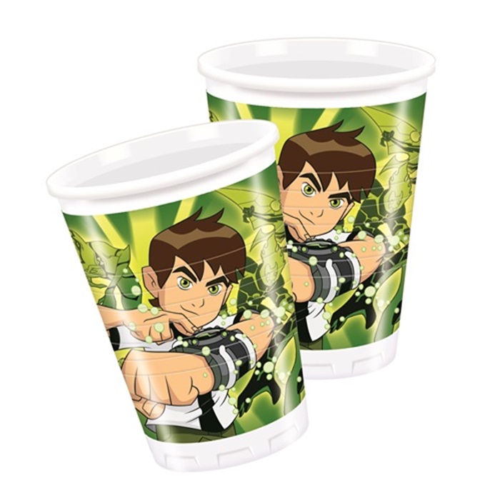 Ben 10 Temalı Plastik Bardak