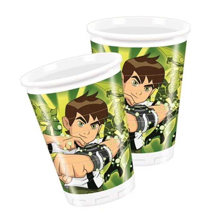 Ben 10 Temalı Plastik Bardak