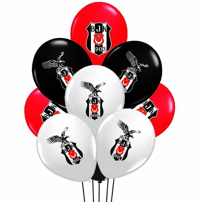Beşiktaş Baskılı Latex Balon