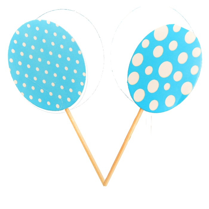 Beyaz Benekli Mavi Kürdan