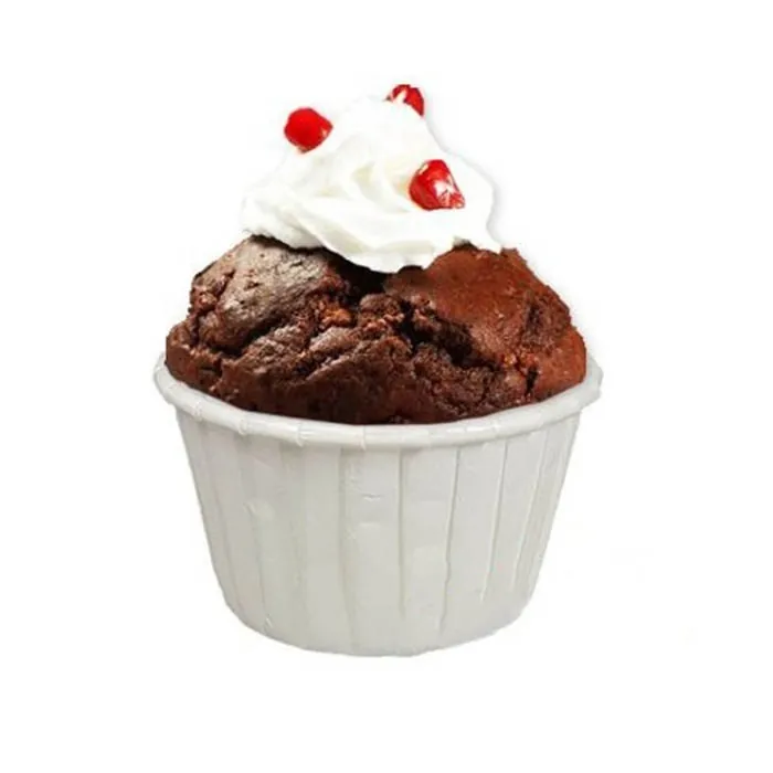 Beyaz Muffin Kek Kapsülü