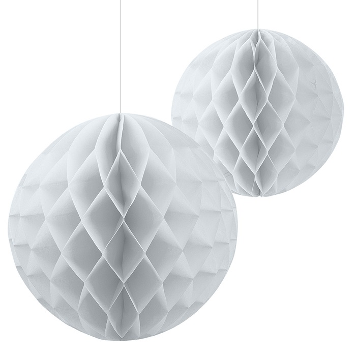 Beyaz Renkli Petek Asma Süs