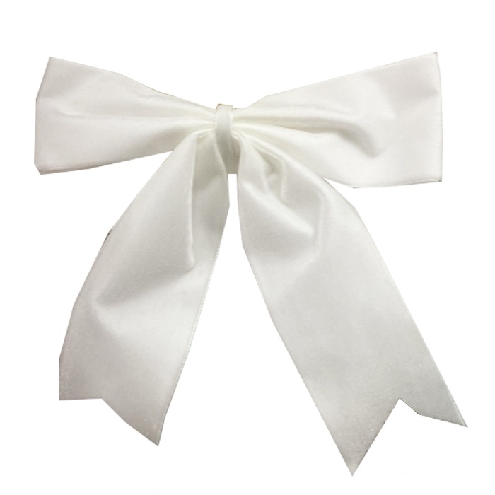 Beyaz Renkli Asılabilir Fiyonk Süs