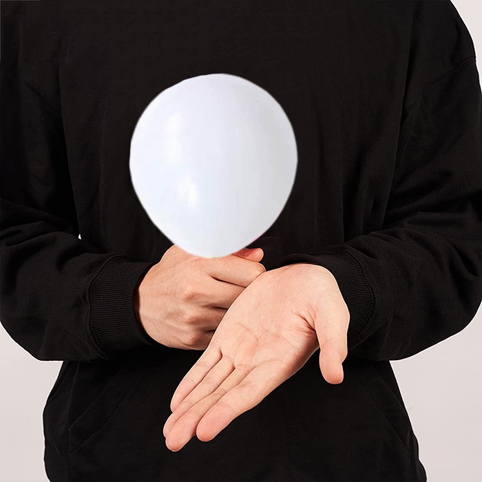 Beyaz Renkli Soft Mini Balon