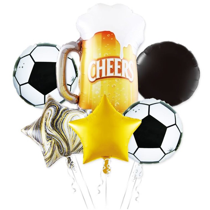 Bira Bardağı Şekilli Folyo Balon Demeti