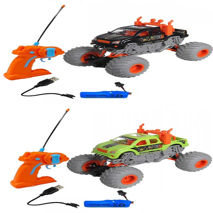 Bouncing Monster Uzaktan Kumandalı Şarjlı Işıklı Arazi Aracı