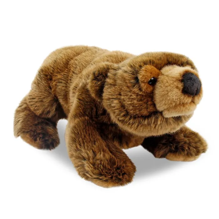 Boz Ayı Kukla Peluş Oyuncak