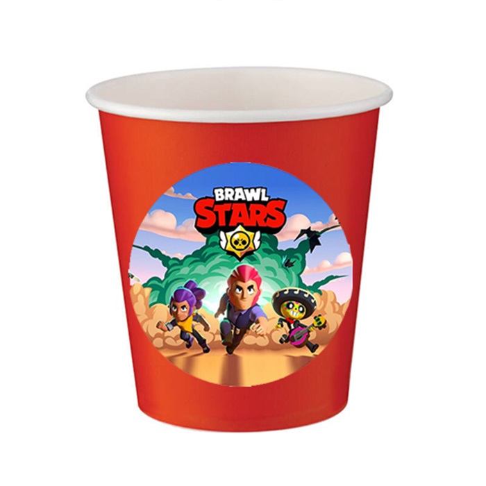Brawl Stars Temalı Karton Bardak