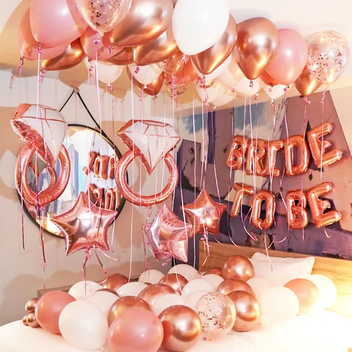 Bride Partisi Oda Süsleme