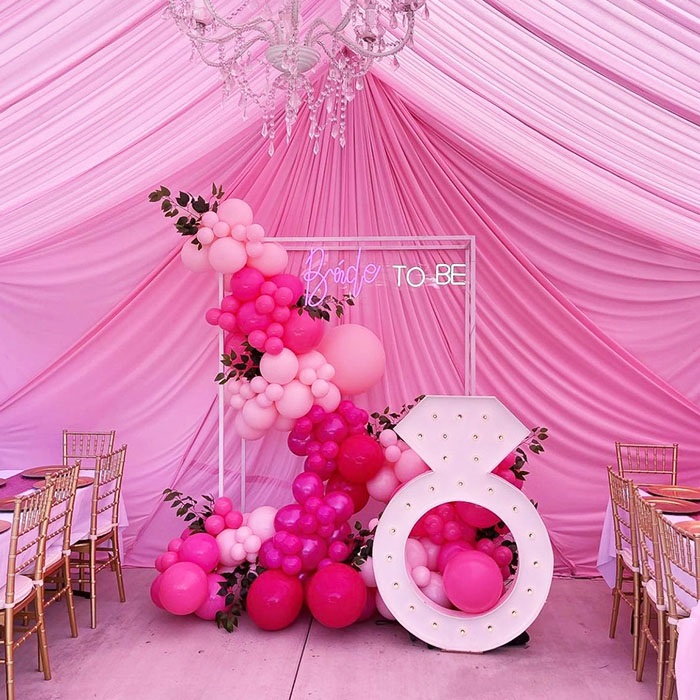 Bride To Be Işıklı Balon Süsleme