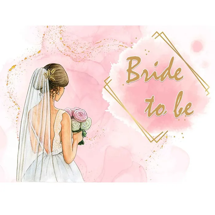 Bride To Be Kişiye Özel Afiş