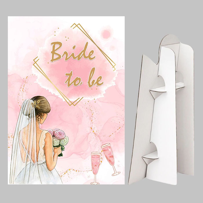 Bride To Be Kişiye Özel Ayaklı Karşılama Panosu