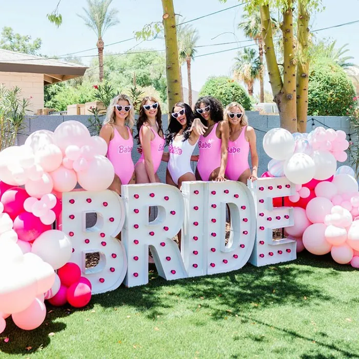 Bride To Be Partisi Harfli Oda Süsleme