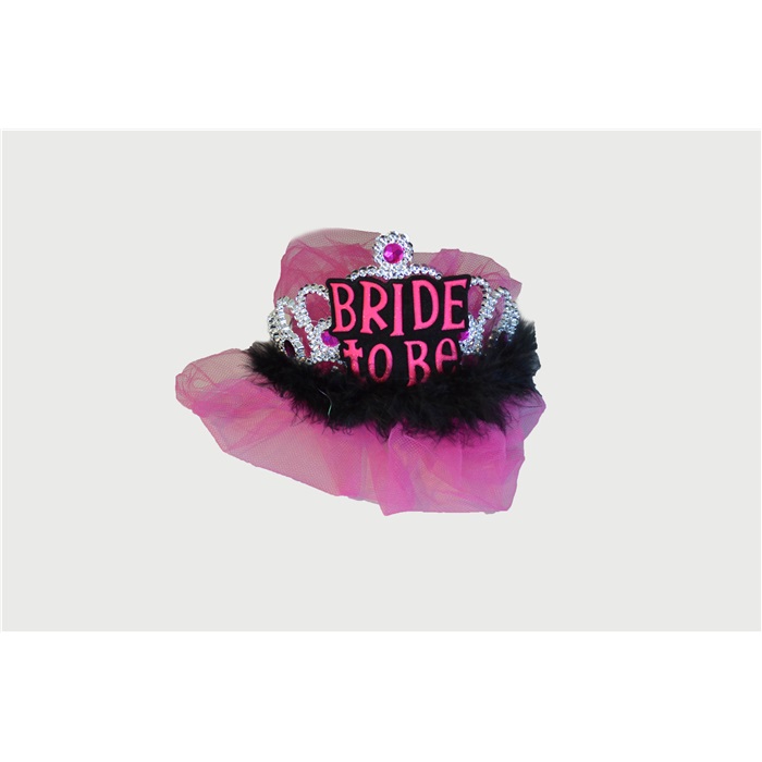 Bride To Be Pembe Taç