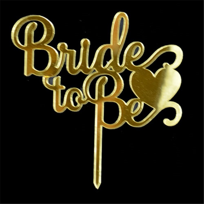 Bride Tobe Pleksi Pasta Süsü Gold