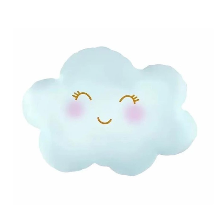 Mavi Renkli Bulut Folyo Balon