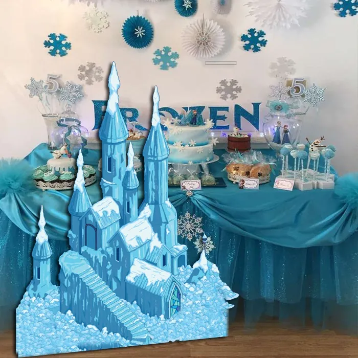 Buz Işıltısı Frozen Ayaklı Şato