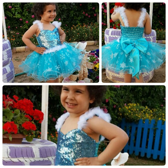 Frozen Buz Işıltısı Kostüm