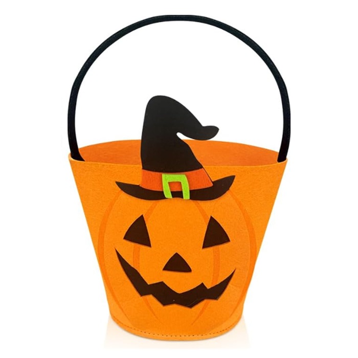 Cadılar Bayramı Bal Kabağı Şeker Çantası