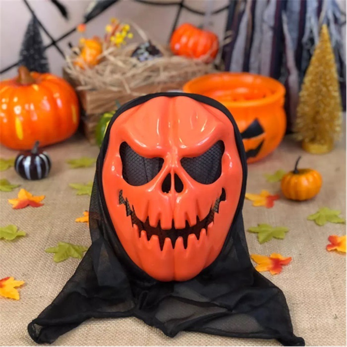 Cadılar Bayramı Halloween Balkabağı Maske