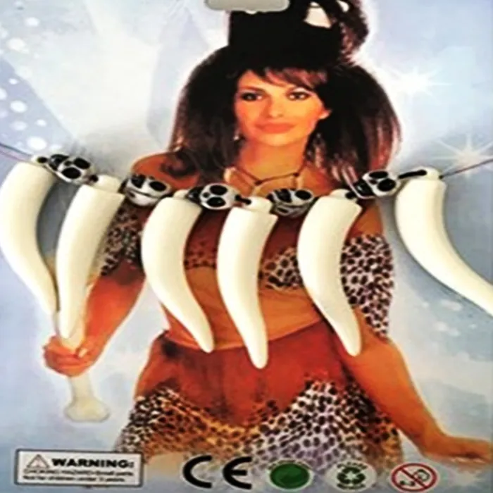 Cadılar Bayramı Halloween Fil Dişi Kolye