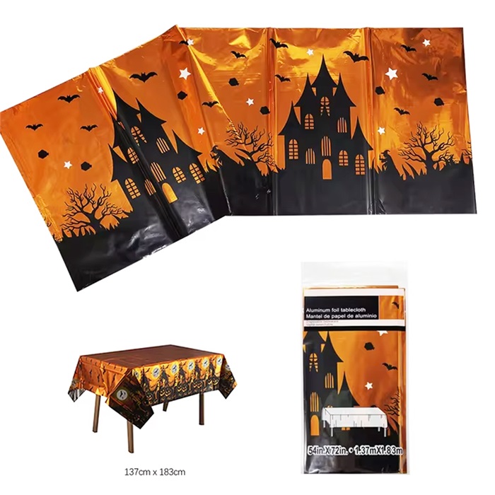 Cadılar Bayramı Halloween Masa Örtüsü