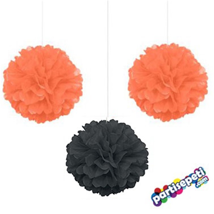 Cadılar Bayramı Halloween Ponpon Çiçek