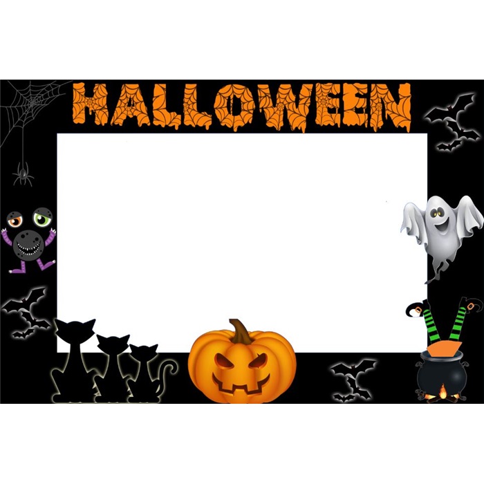 Cadılar Bayramı Halloween Çerçeve