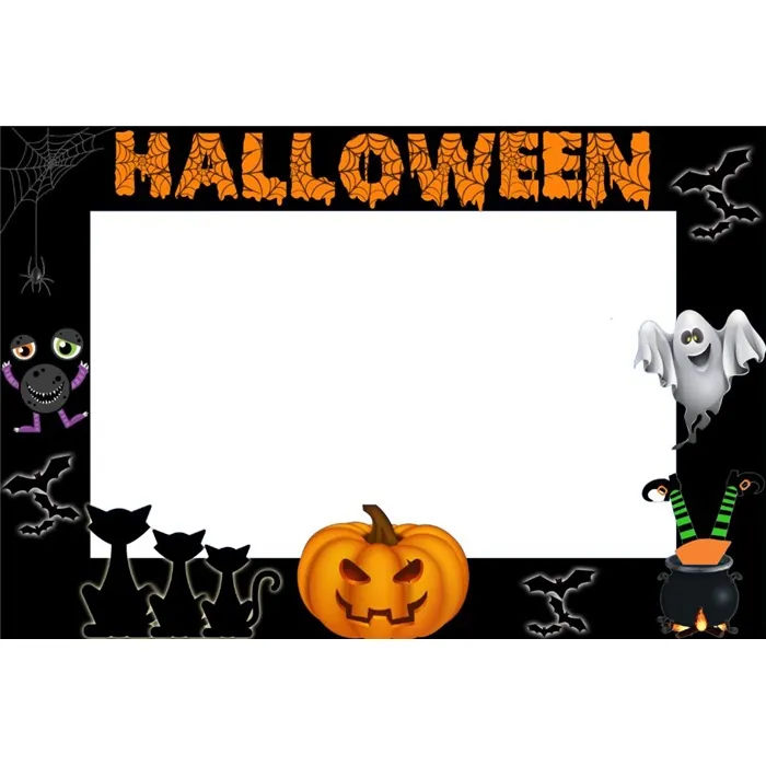 Cadılar Bayramı Halloween Çerçeve