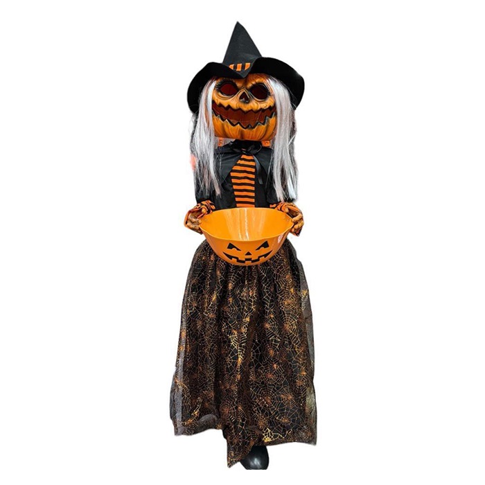 Cadılar Bayramı Hareketli Dans Eden Cadı