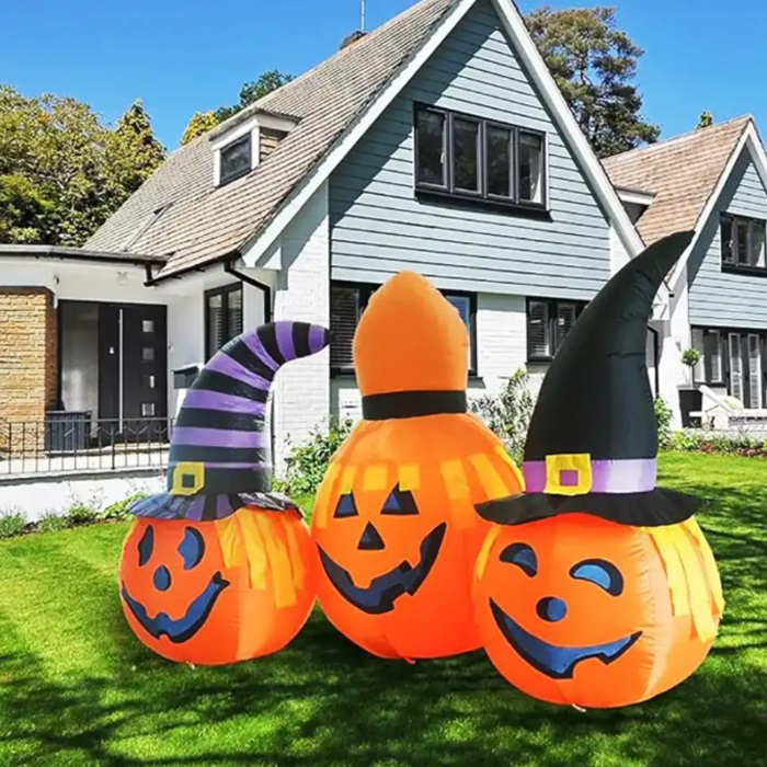 Cadılar Bayramı Işıklı Bal Kabağı Dekor Süs