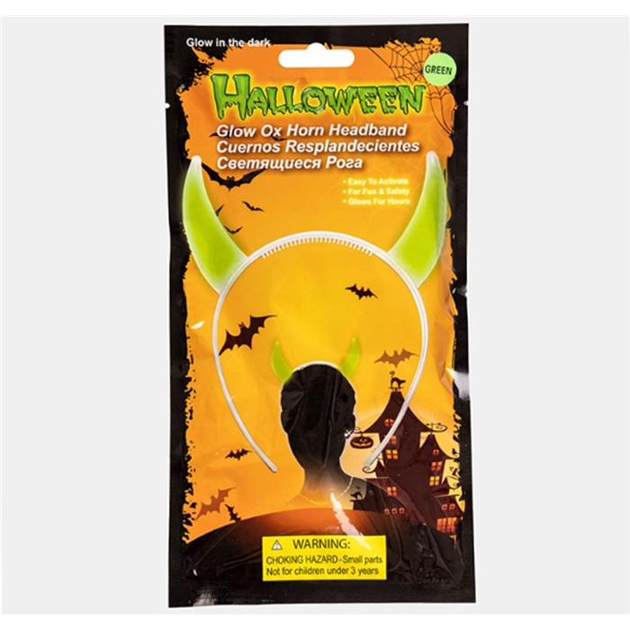 Cadılar Bayramı Işıklı Şeytan Taç