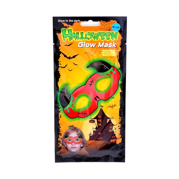 Cadılar Bayramı Işıklı Şeytan Yüz Maskesi